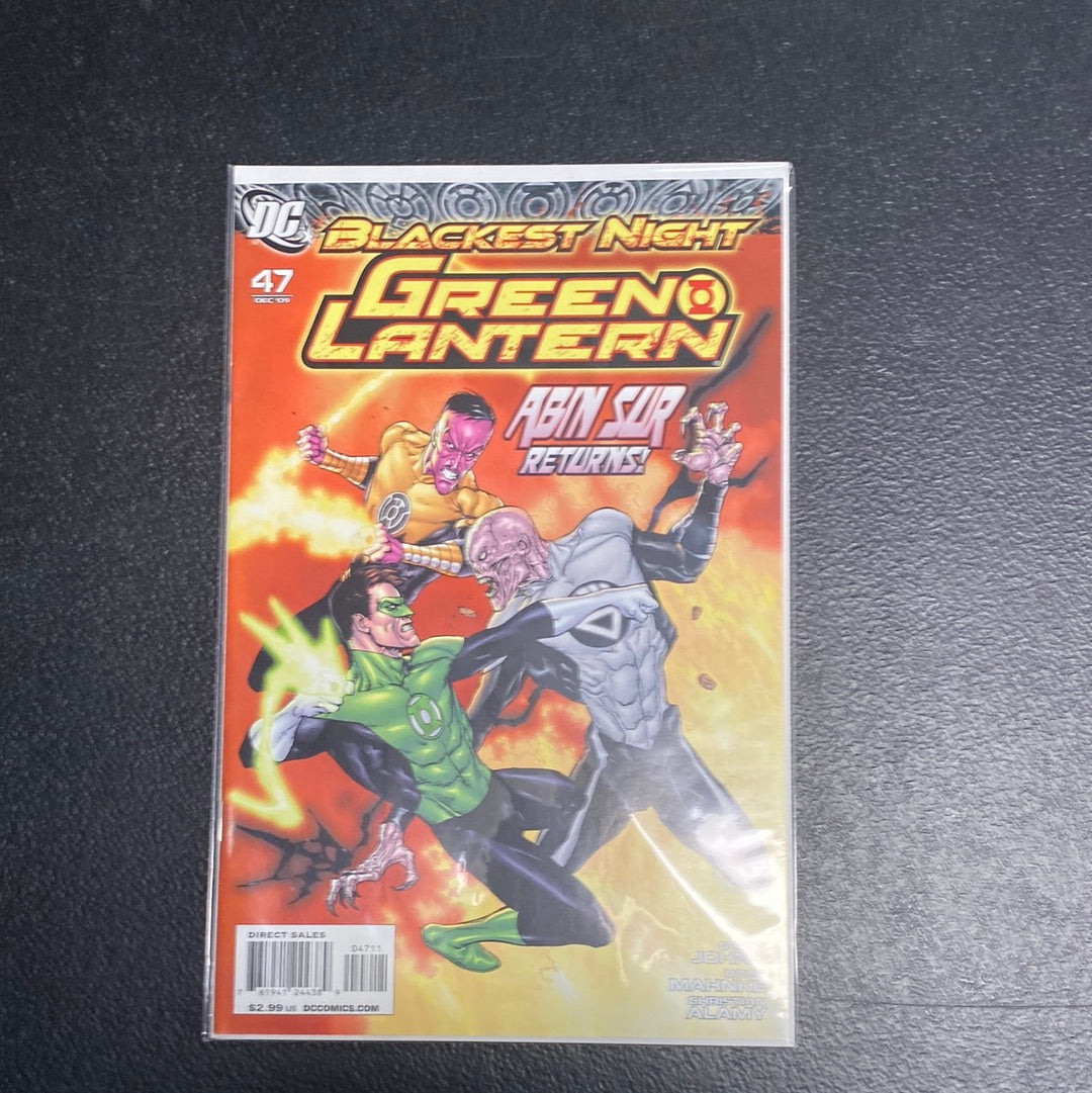 Green Lantern - Blackest Night Lot Issues 44-52