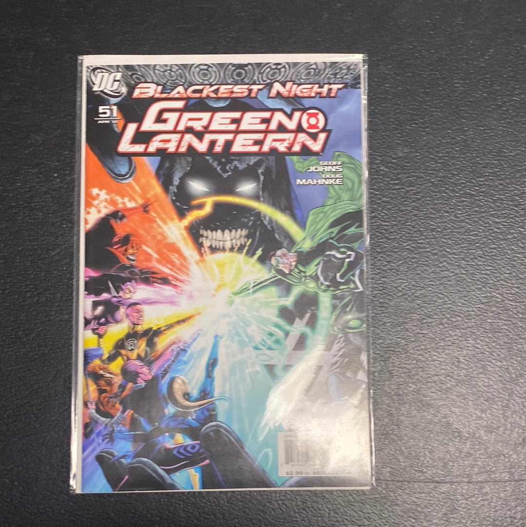 Green Lantern - Blackest Night Lot Issues 44-52