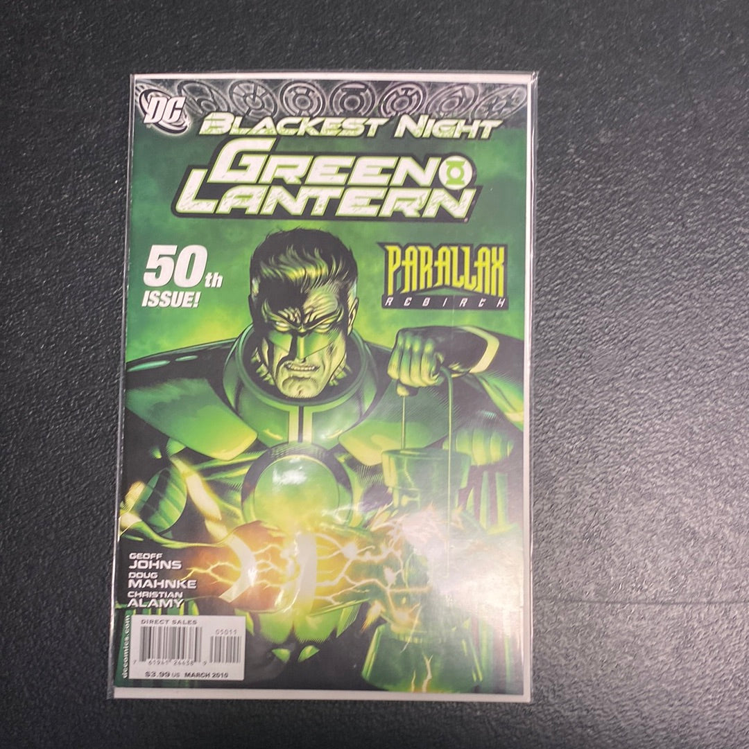 Green Lantern - Blackest Night Lot Issues 44-52