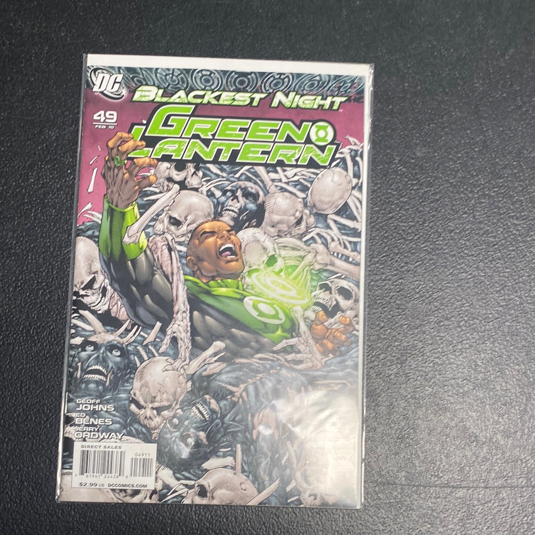 Green Lantern - Blackest Night Lot Issues 44-52