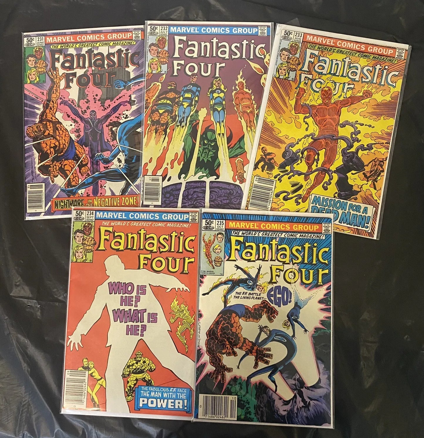 Fantastic Four Lot - Issues 231 - 235