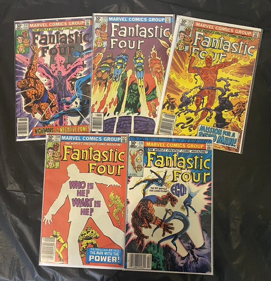Fantastic Four Lot - Issues 231 - 235