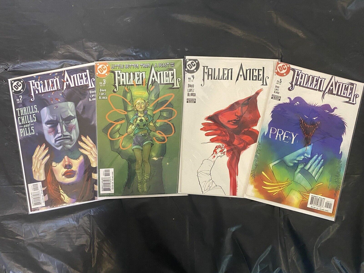 Fallen Angel Lot - Issues 2-5