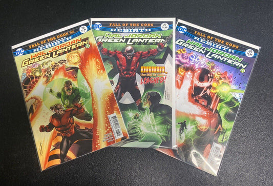 Hal Jordan & the Green Lantern Corps - Fall of the Gods partial run - Issues 26, 27, 29