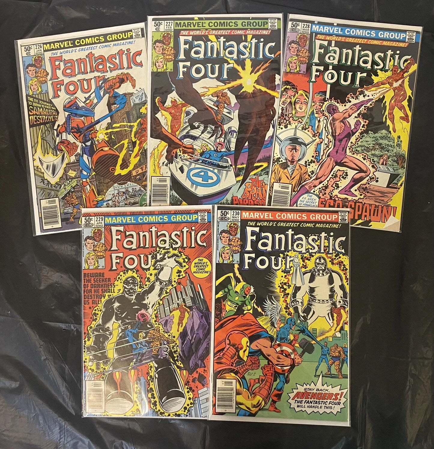Fantastic Four Lot - Issues 226-230