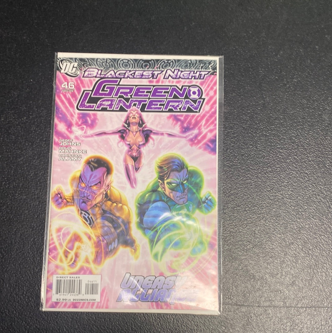 Green Lantern - Blackest Night Lot Issues 44-52