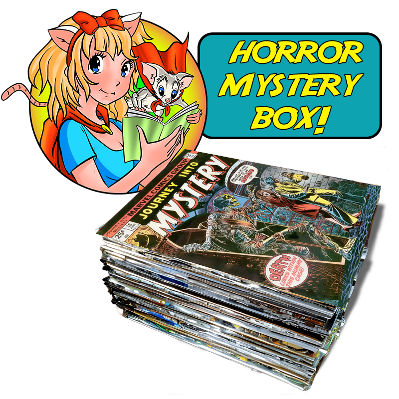 Horror Comic Book Mystery Box