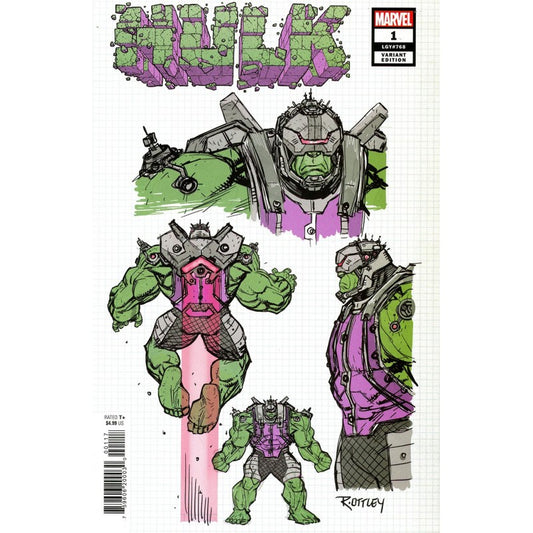 HULK #1 OTTLEY DESIGN VAR