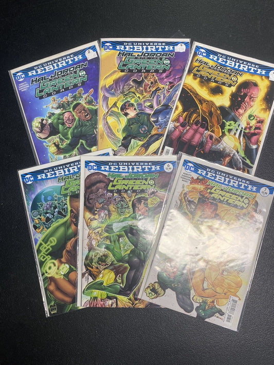 Hal Jordan & the Green Lantern Corps Lot (Issues 2-7) DC Universe Rebirth