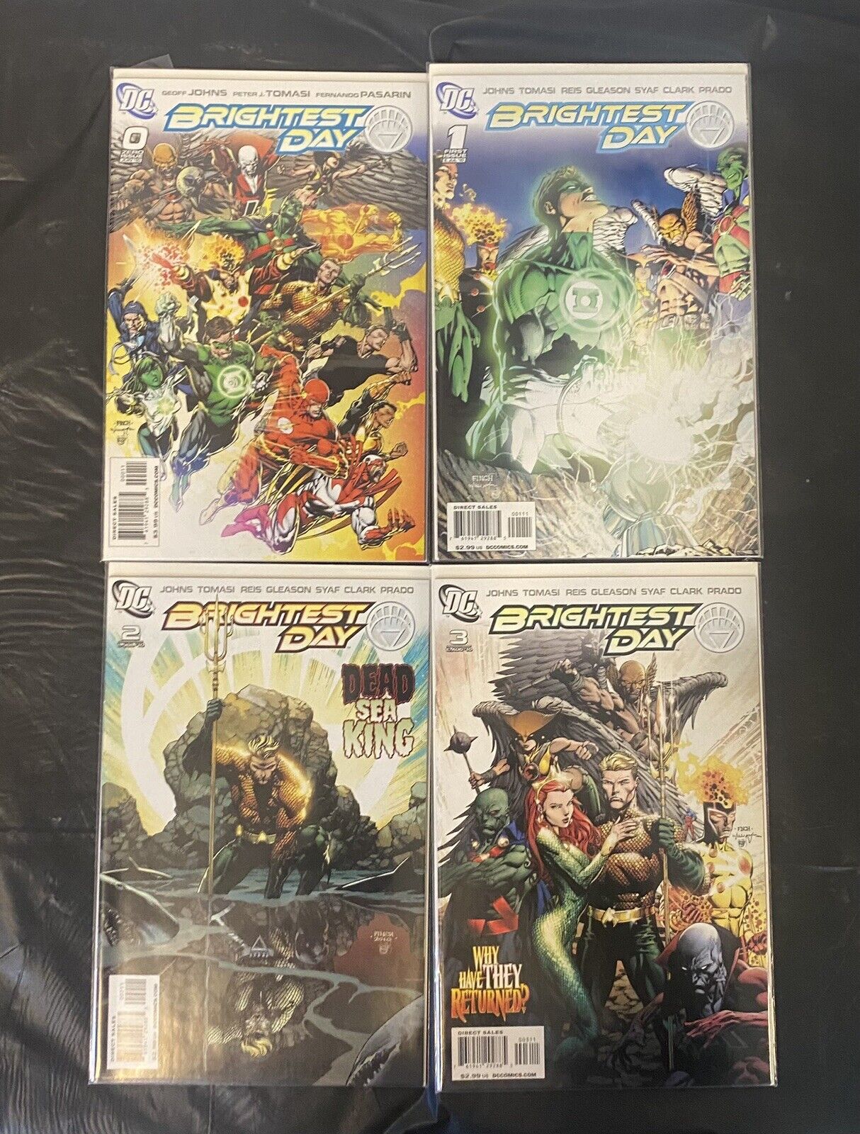 Brightest Day (Comic Book Bundle) Issues 0-3