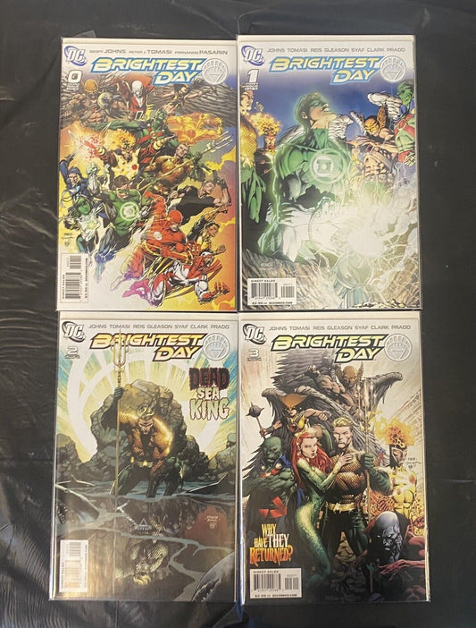 Brightest Day (Comic Book Bundle) Issues 0-3