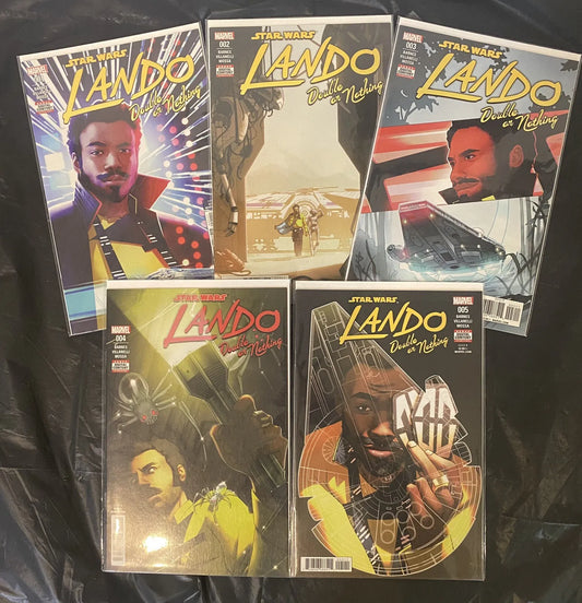 Star Wars: Lando - Double or Nothing (Lot) Issues 1-5