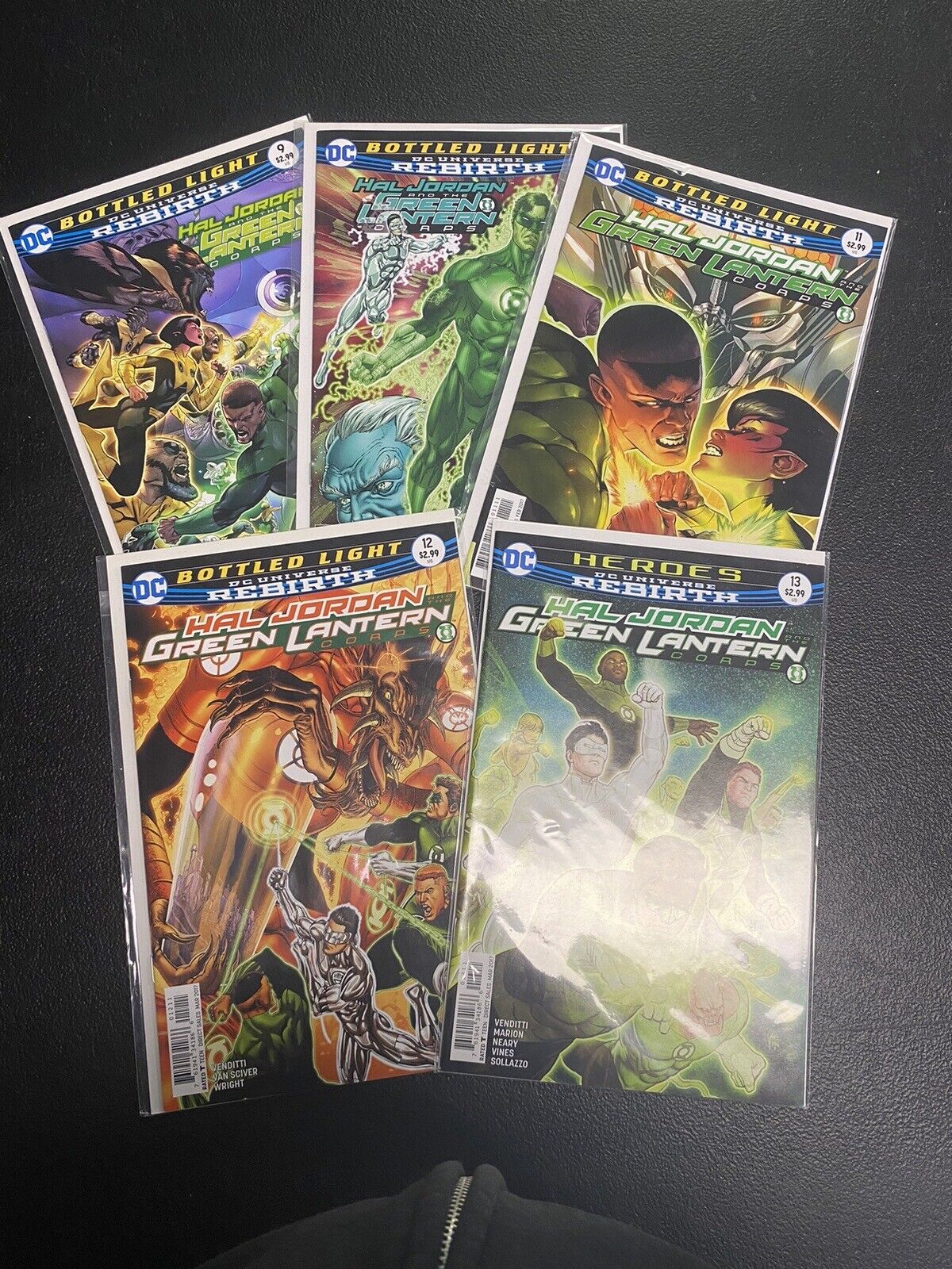 Hal Jordan & the Green Lantern Corps Mixed Lot (Issues 9-13)
