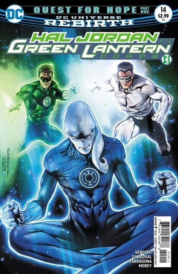 Hal Jordan & the Green Lantern Corps -Quest for Hope - Complete Run Issues 14-17
