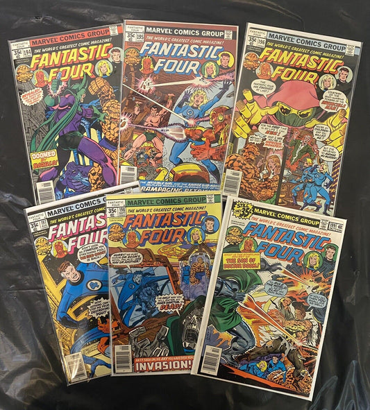 Fantastic Four Lot Issues 194-199